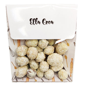 Amandes coco caramélisées enrobées de chocolat blanc Ella Crea 150 g